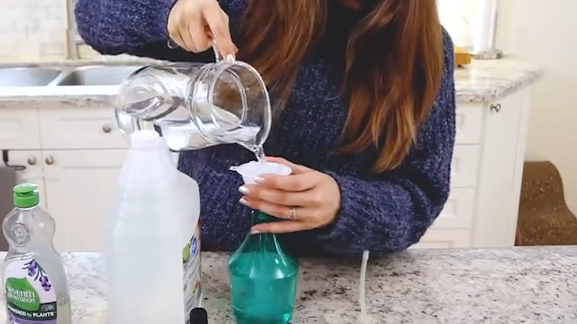 DIY streak free glass cleaner