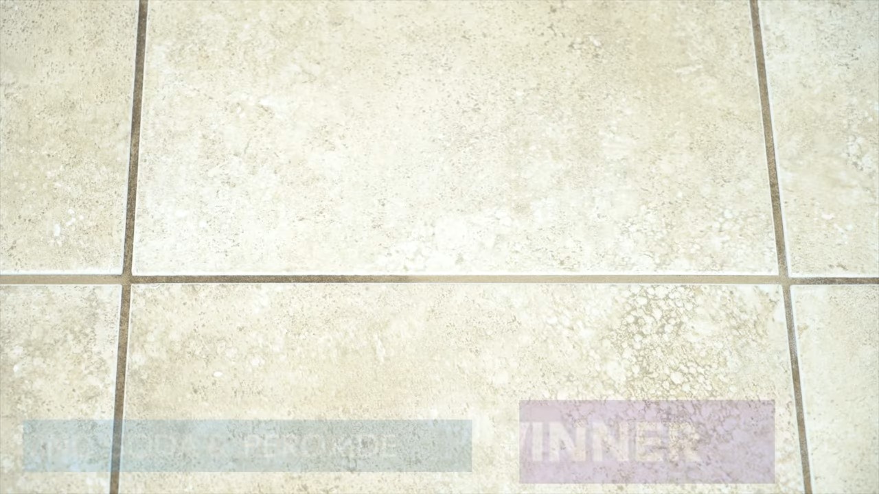 Toilet cleaning grout whitening